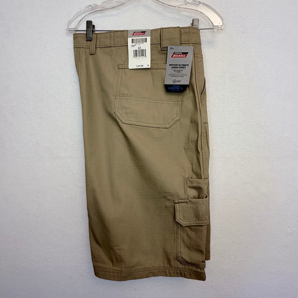 Dickies NEW Mens 44 Ripstop Ultimate Cargo Shorts Desert Sand 11” Workwear